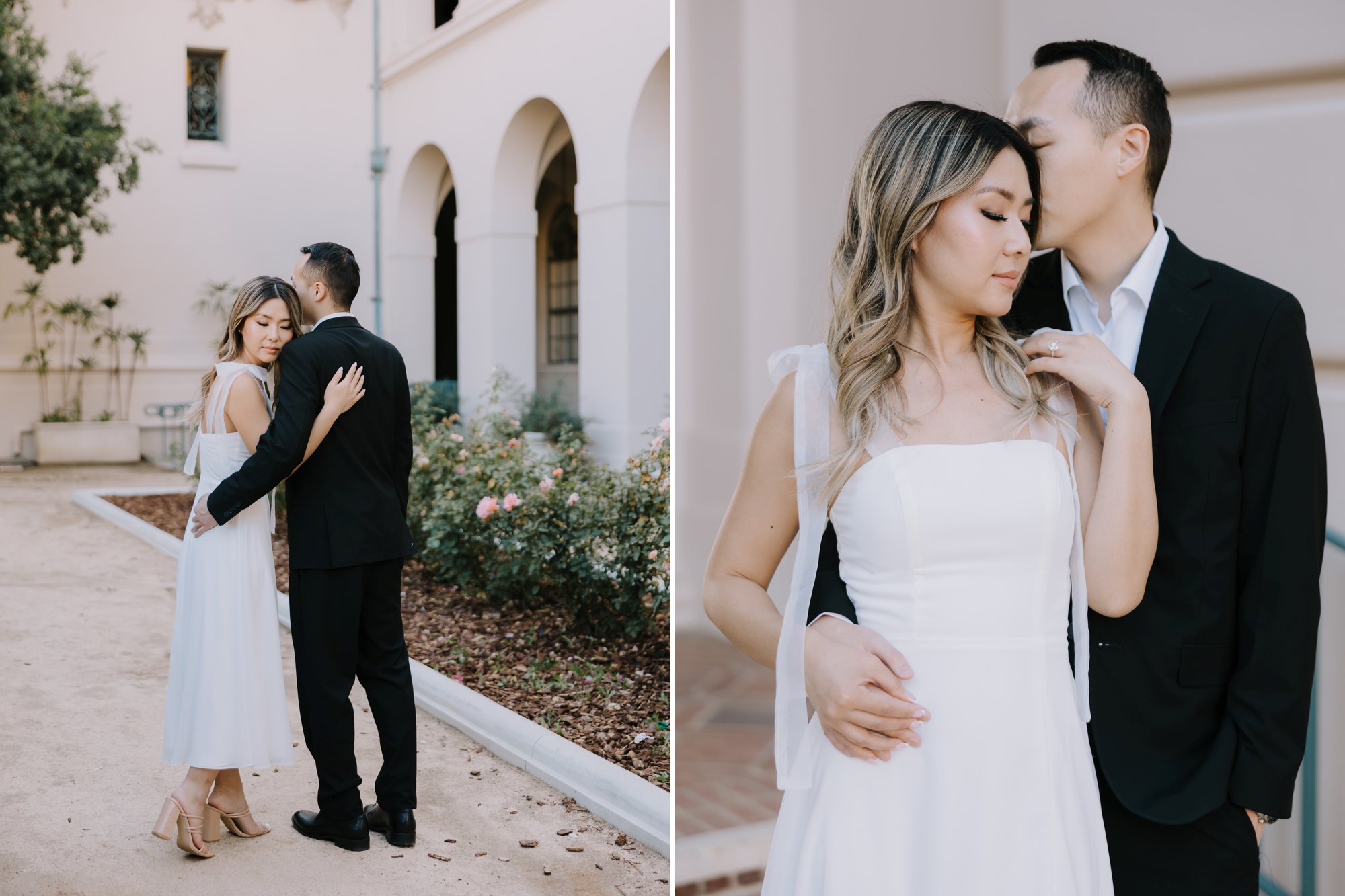Pasadena Modern Romance Vintage Engagement | KLV Photography, image size:2000x1333