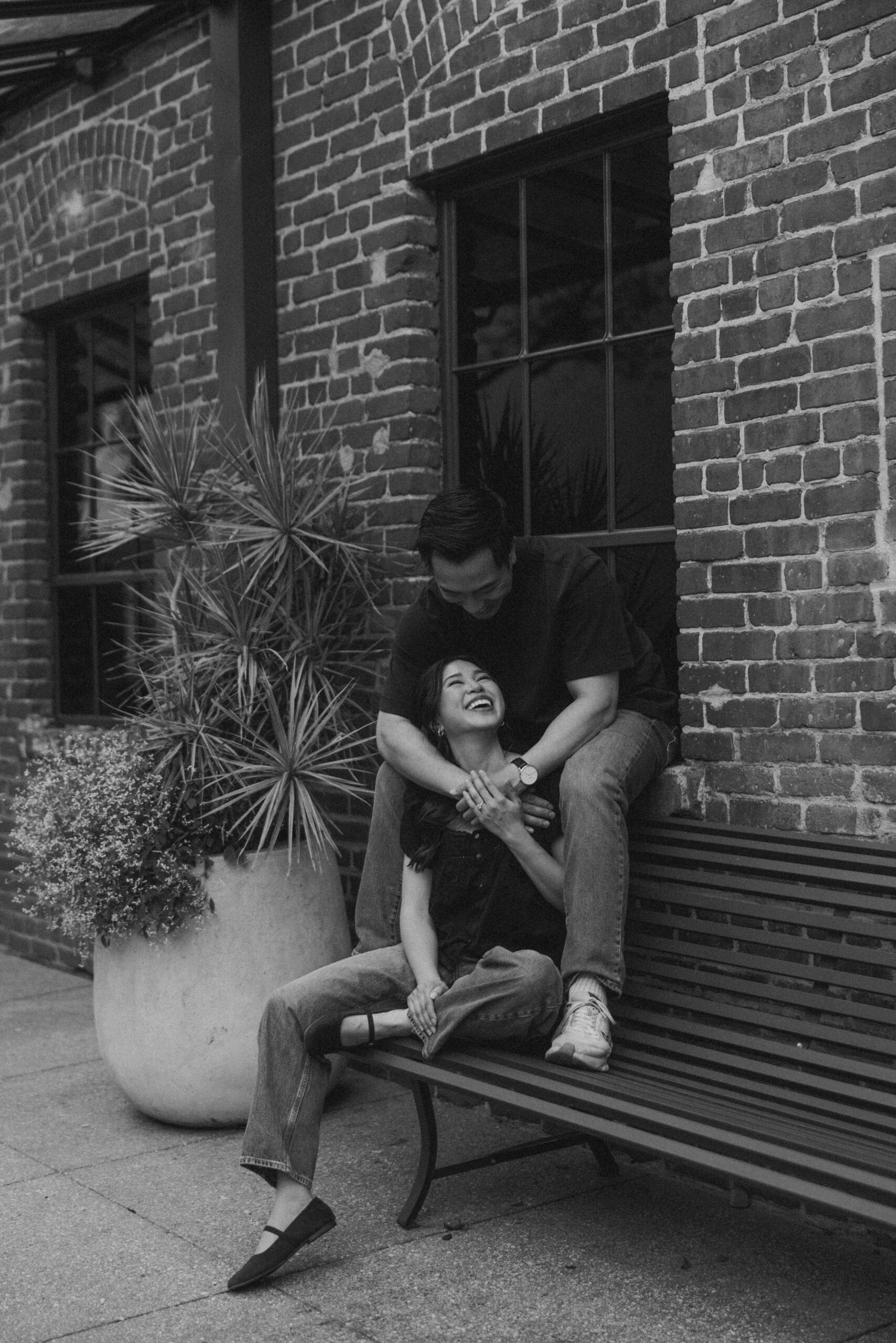 Pasadena City Hall Engagement Session: Washington Couple’s Nostalgic California Portrait Tour